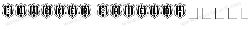 Blacker Shield字体转换